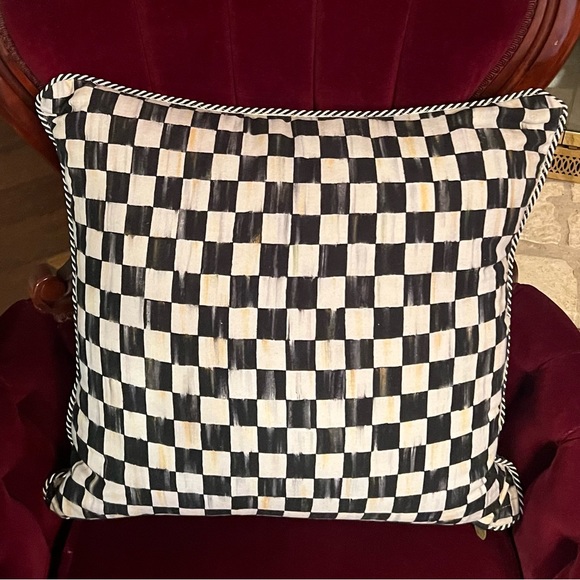 MacKenzie Childs Scottish Ram pillow. Only used for display.3 available - Picture 2 of 4